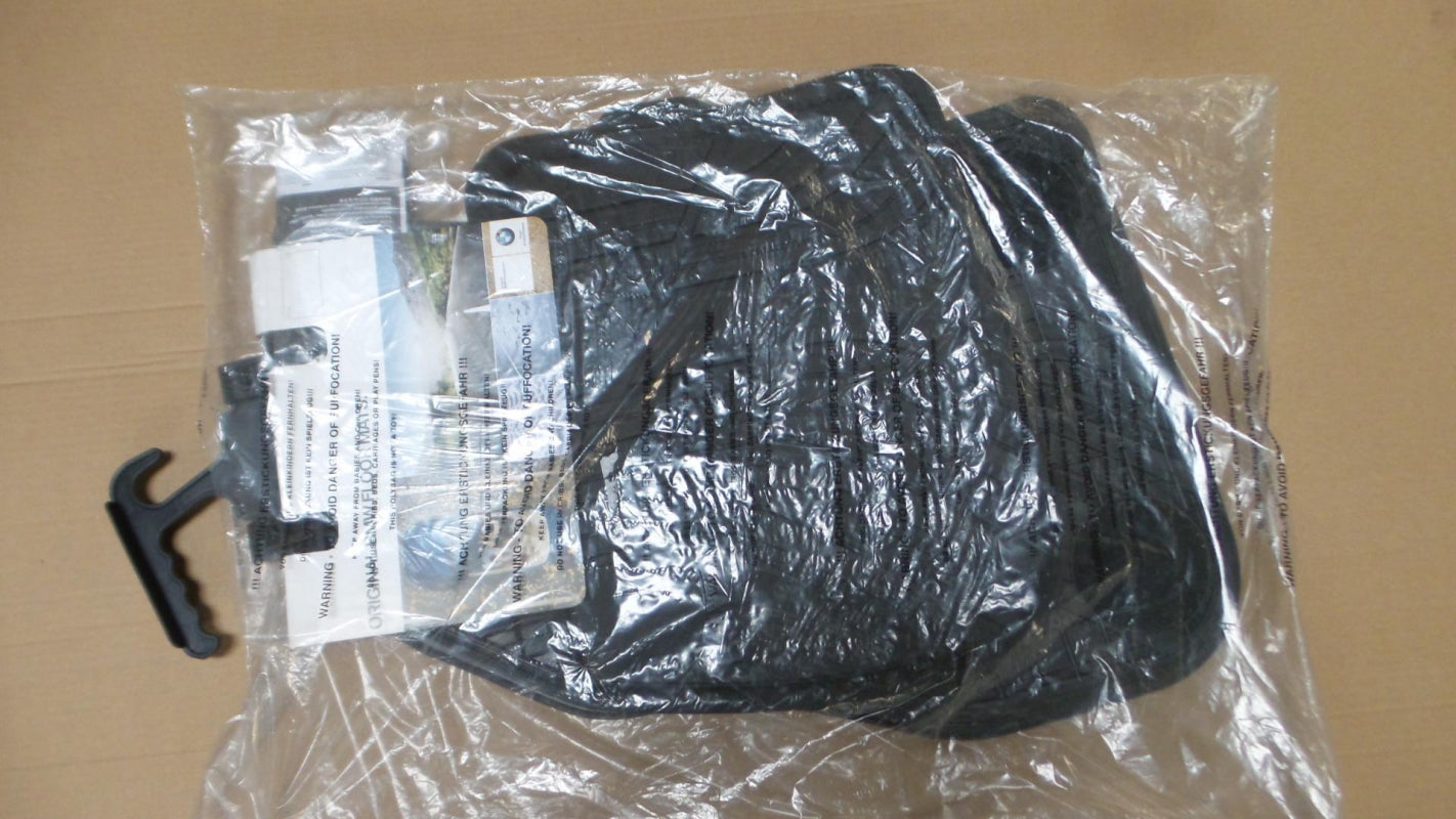Original BMW 2' F45 F46 Fußmattensatz Allwetter anthrazit vorne 51472287852