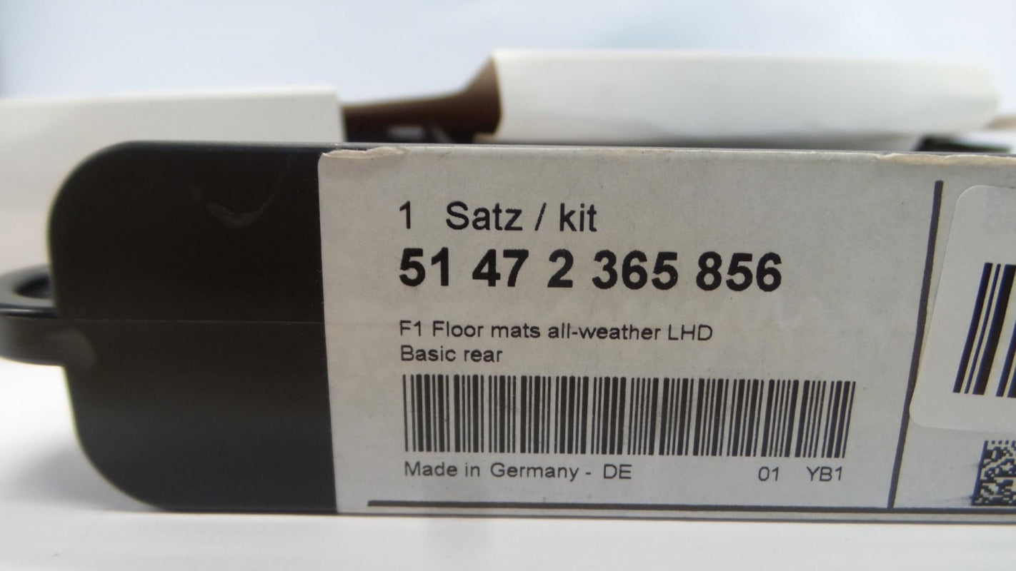 Original OE BMW Fußmattensatz 51472365856
