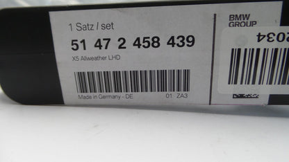 Original BMW X5 F15 X6 F16 Fußmattensatz Gummi (2 Stück) 51472458439
