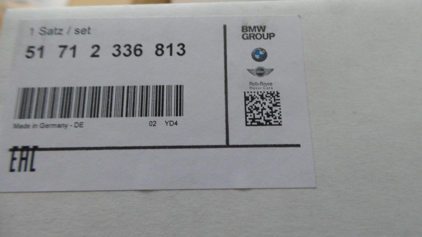 Original BMW 4er F32 F33 F36 Kühlergitter M-PERFORMANC schwarz links 51712336813