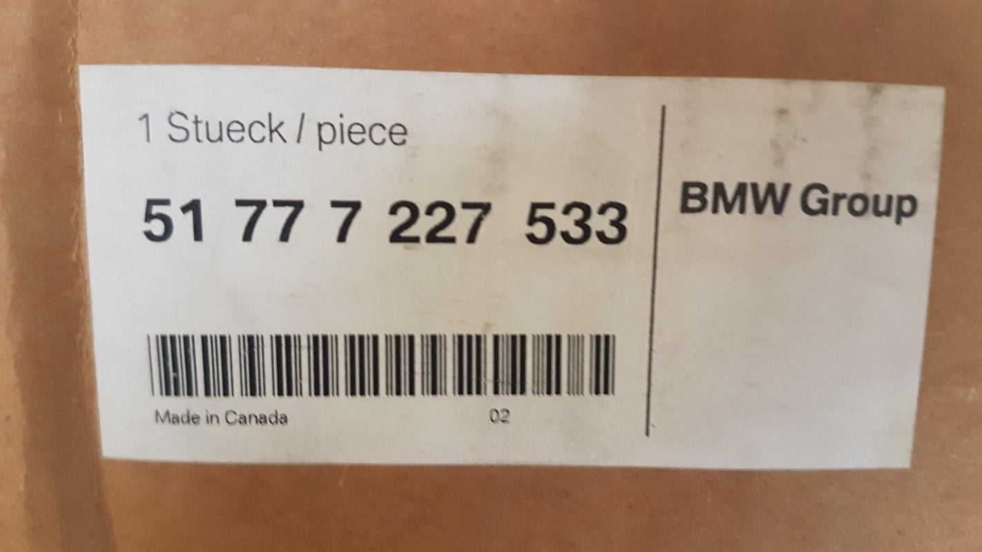 Original BMW X5 E70 Seitenschwellerabdeckung Trittleiste links 51777227533