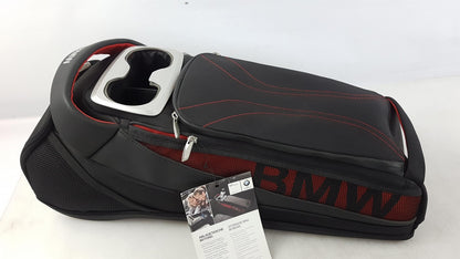 Original BMW Sport Line Ablagetasche Fond mit Getränkehalter Schwarz 52212219904