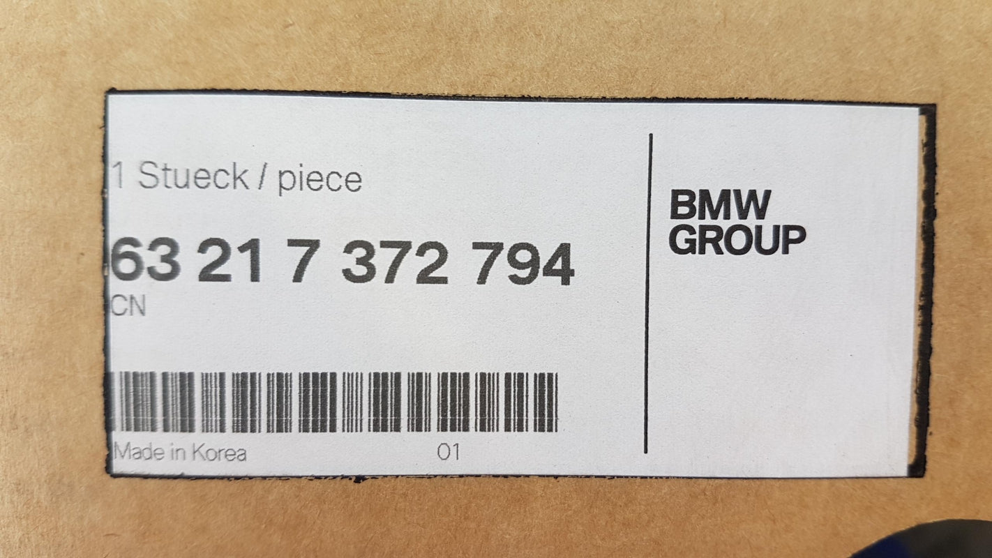 Original BMW 3' F30 F80 M3 F31 F35 Heckleuchte innen rechts 63217372794