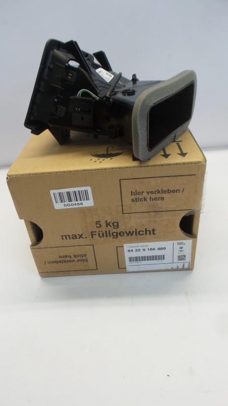 Original BMW 5' (F10 F11 F18) Luftdüse Frischluftgrill links 64229166889