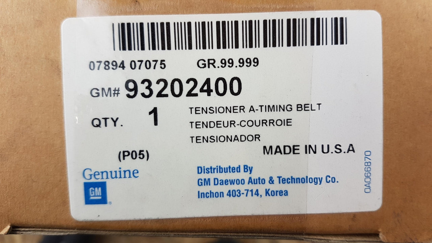 Original DAEWOO Espero 1.5/1.8/2.0L Riemenspanner Spannrolle 93202400