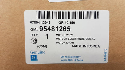 Original CHEVROLET Spark (M300) Wischermotor vorne 95481265