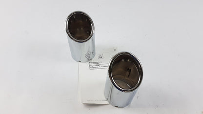 Original AUDI A4 A5 A6 Q5 S-Line Chrom 80mm Auspuffblende 8K0071762