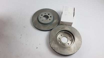 Original OPEL Meriva-A Bremsensatz (2 Bremsscheiben+4 Bremsbeläge) vorn 93186303