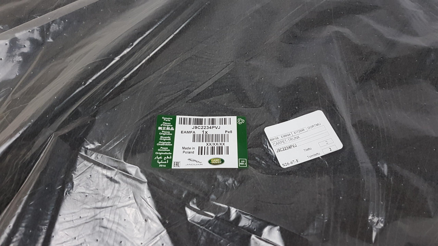 Original JAGUAR E-Pace (X540) Luxury Kofferraummatte Teppichmatte J9C2234PVJ