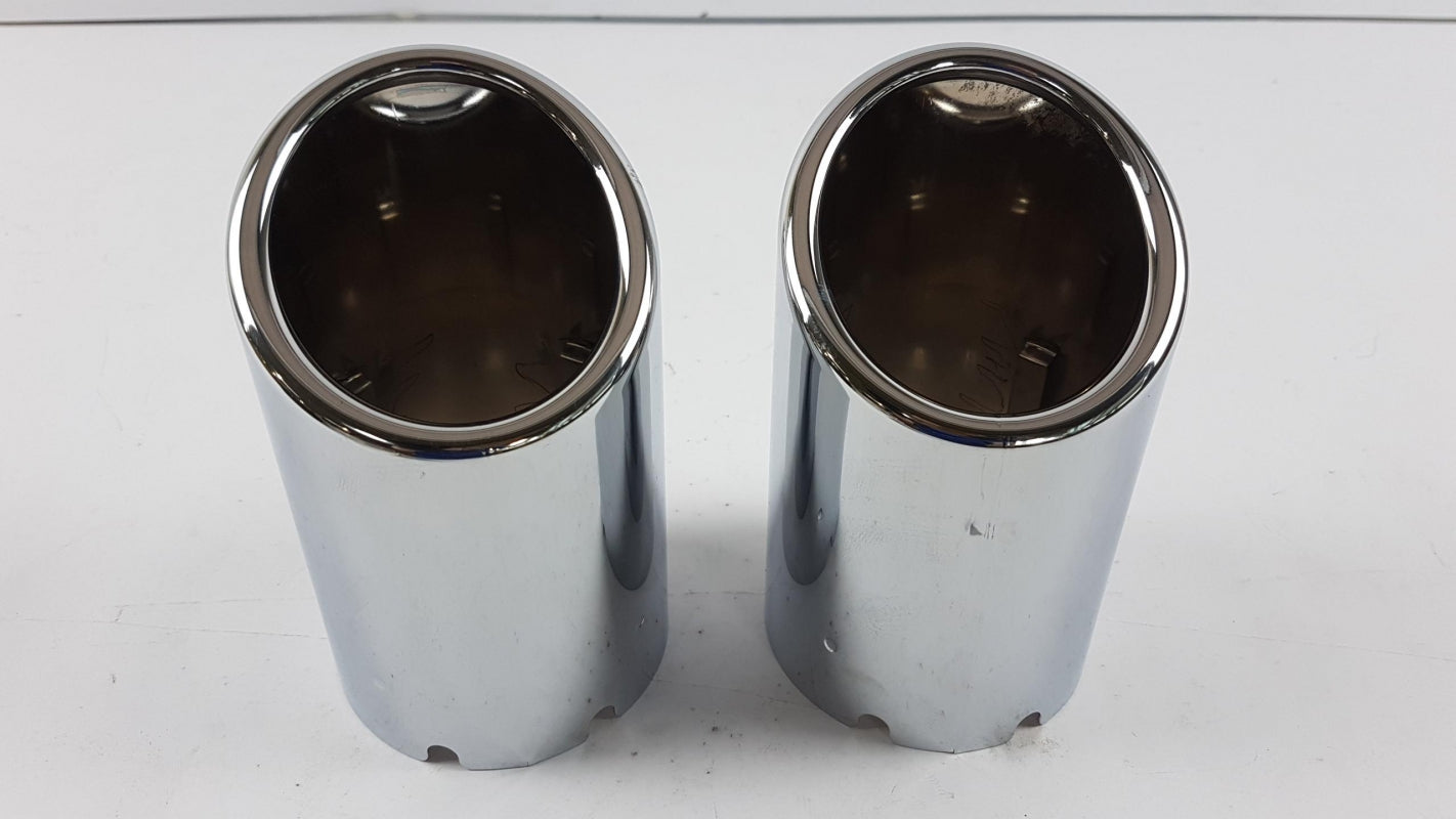 Original AUDI A4 A5 A6 Q5 S-Line Chrom 80mm Auspuffblende 8K0071762