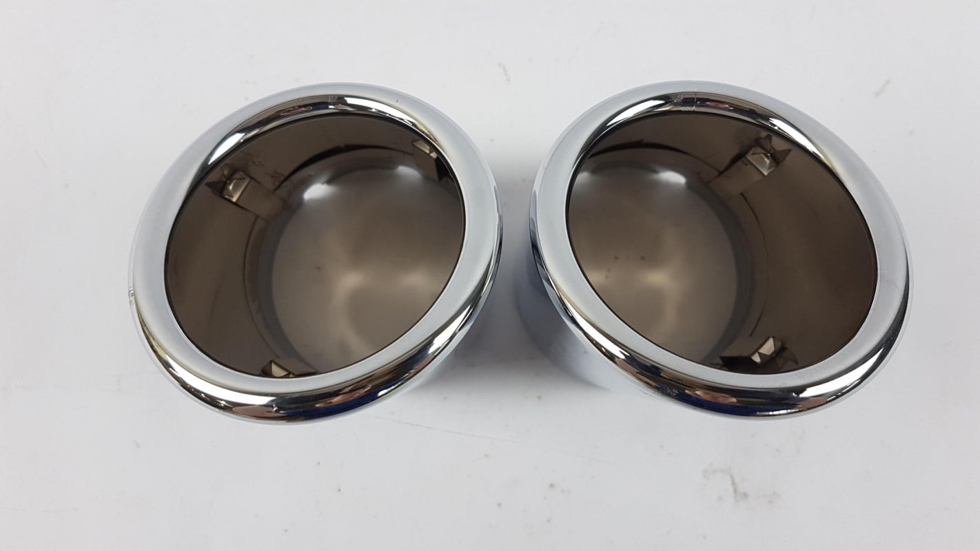 Original AUDI A4 A5 A6 Q5 S-Line Chrom 80mm Auspuffblende 8K0071762