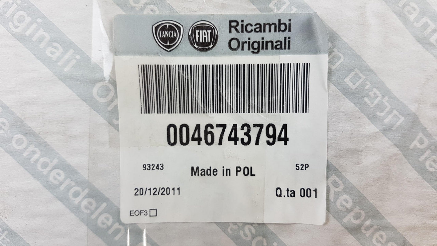 Original FIAT Idea 500 Strada Panda Punto LANCIA Musa Ypsilon Ölwanne 46743794