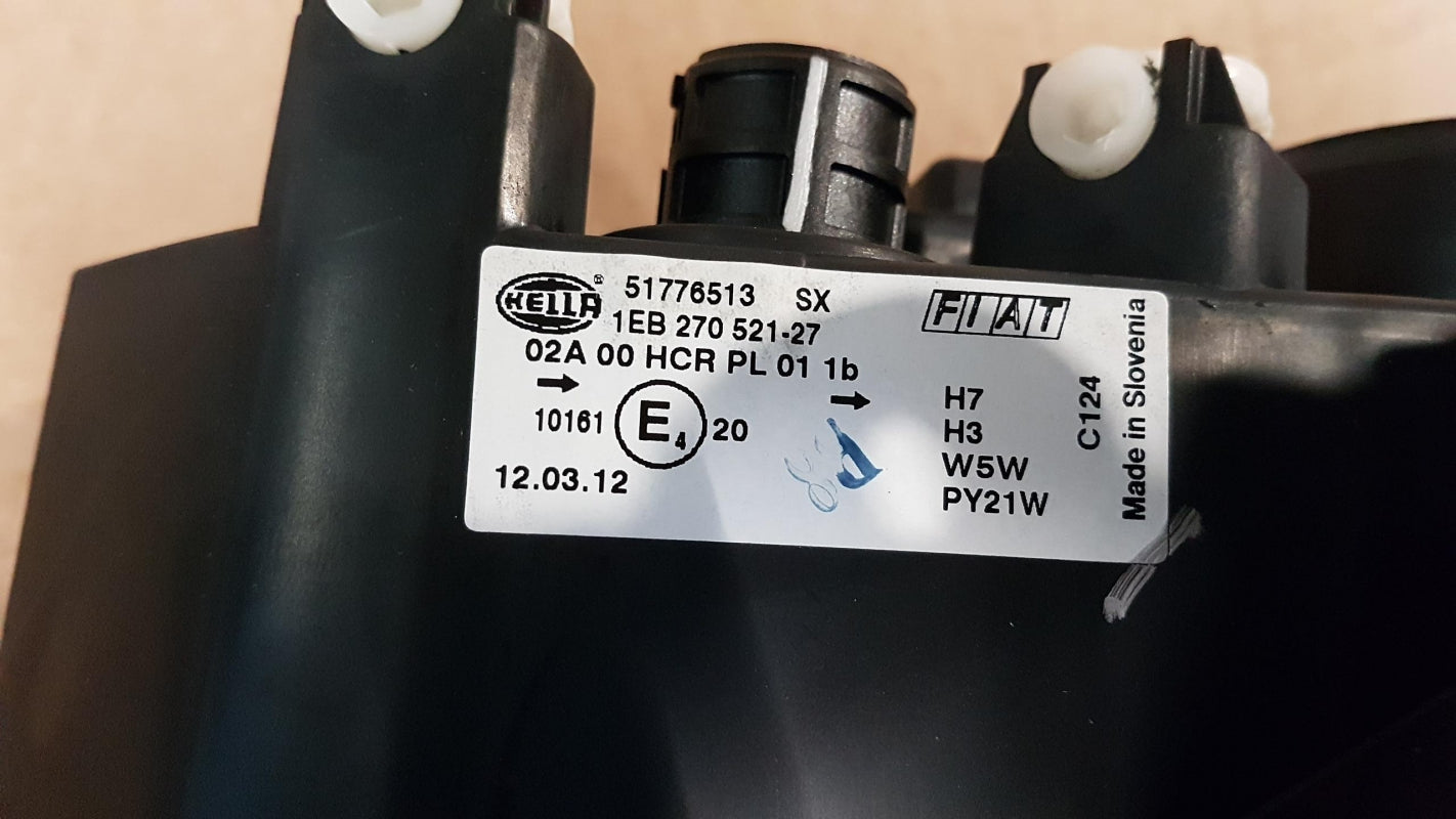 Original LANCIA Musa '04-'07 Hauptscheinwerfer Frontlicht links 51776513