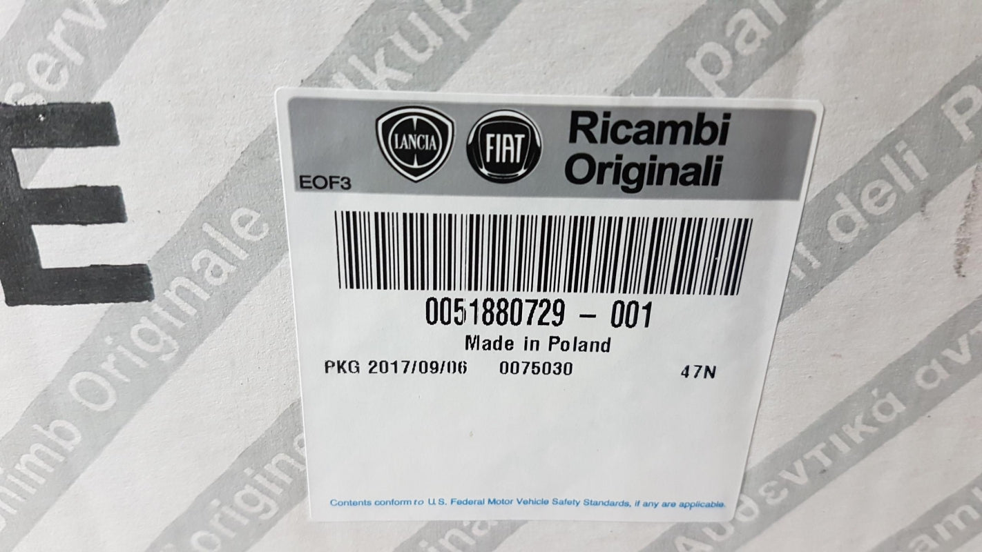 Original LANCIA Ypsilon 2009-2011 Frontscheinwerfer Scheinwerfer Rechts 51880729