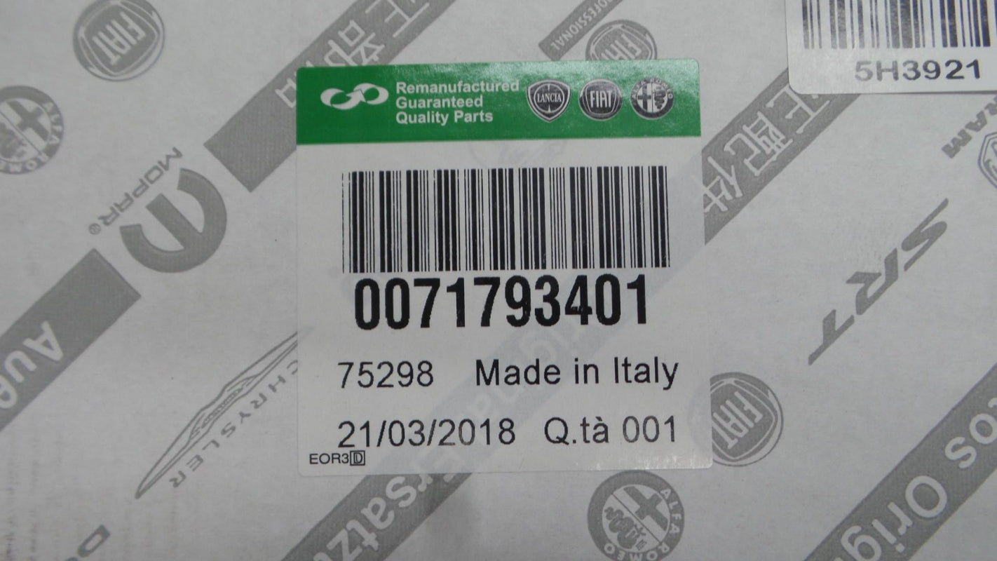Original OE FIAT AGR-Ventil 71793401