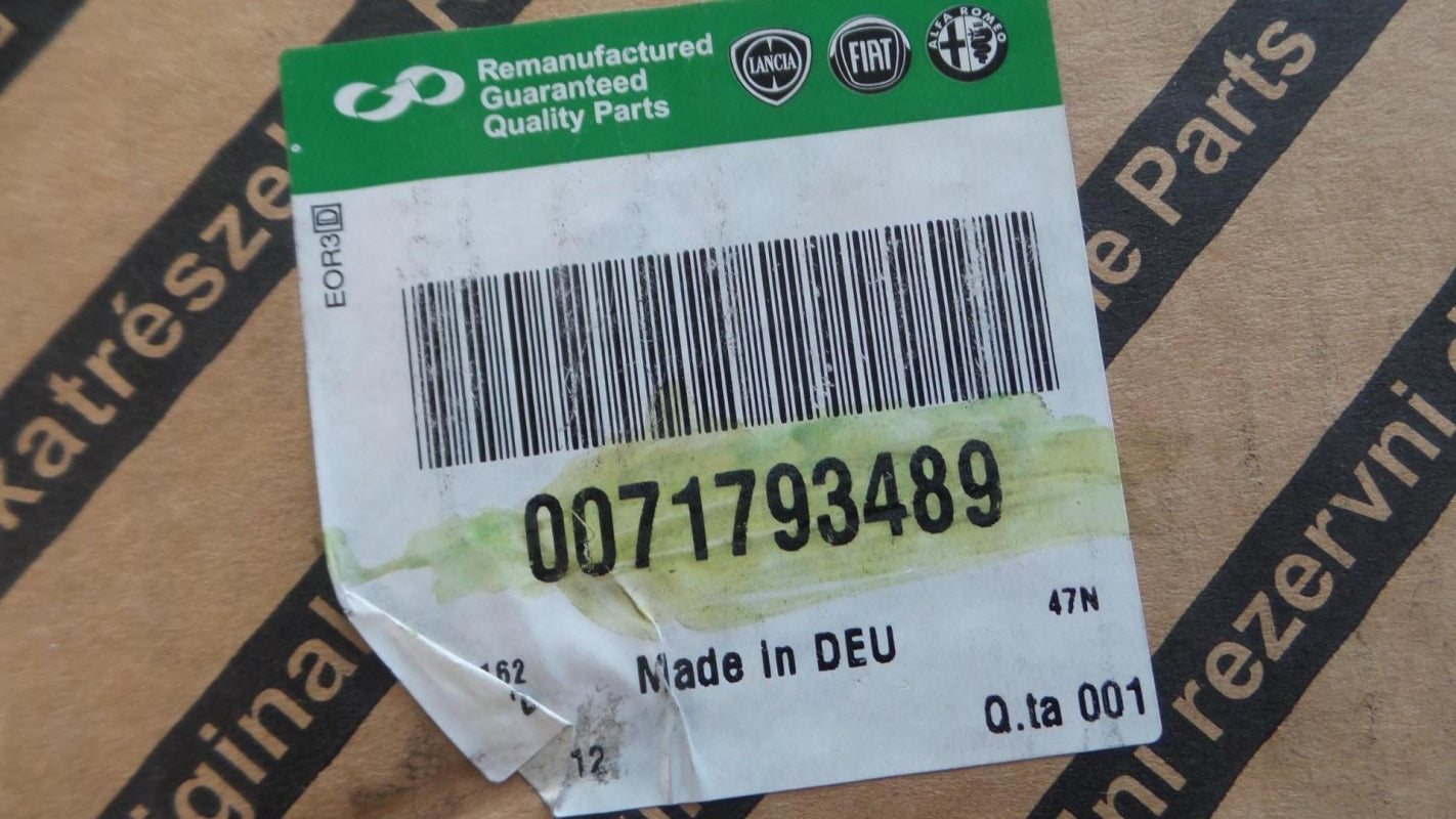 Original FIAT 500 Fiorino Qubo Doblo Anlasser 71793489