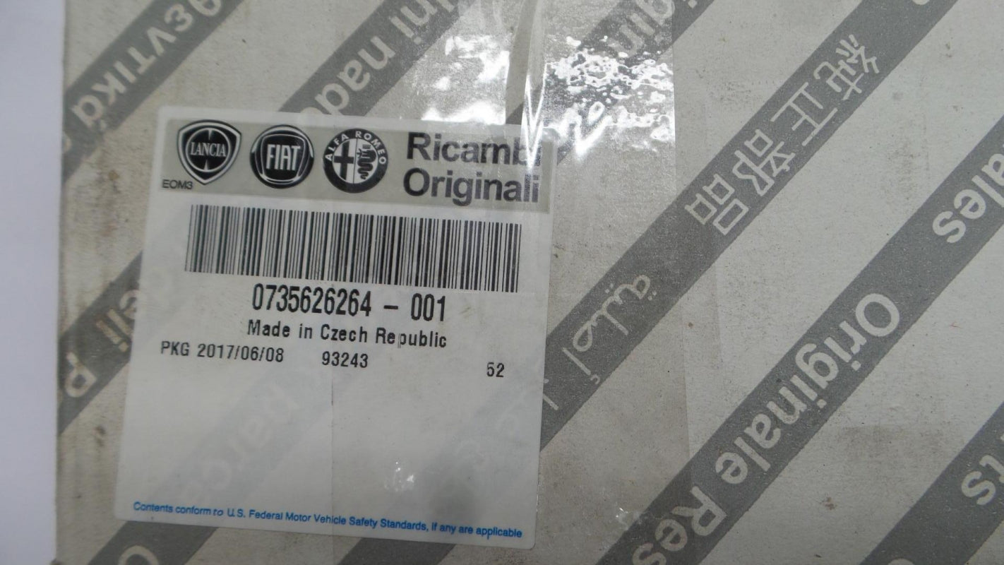 Original FIAT 500 2009-2016 Heckklappengriff Chrom 735626264