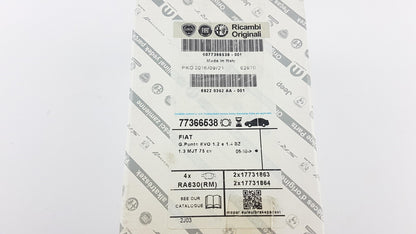 Original FIAT Punto 2009-2013 Bremsbeläge Vorne 77366538
