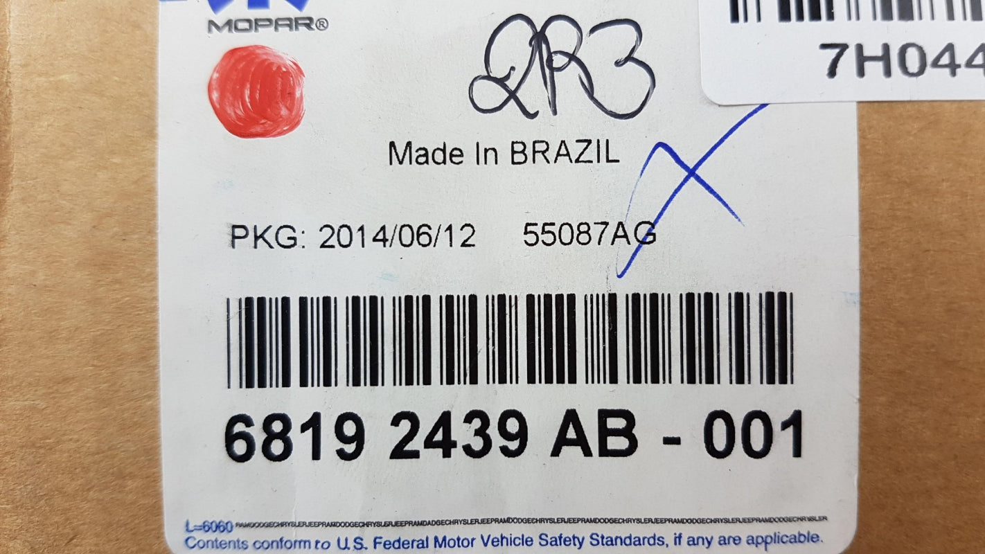 Original FIAT Freemont '11- Bremsbeläge hinten K68192439AB