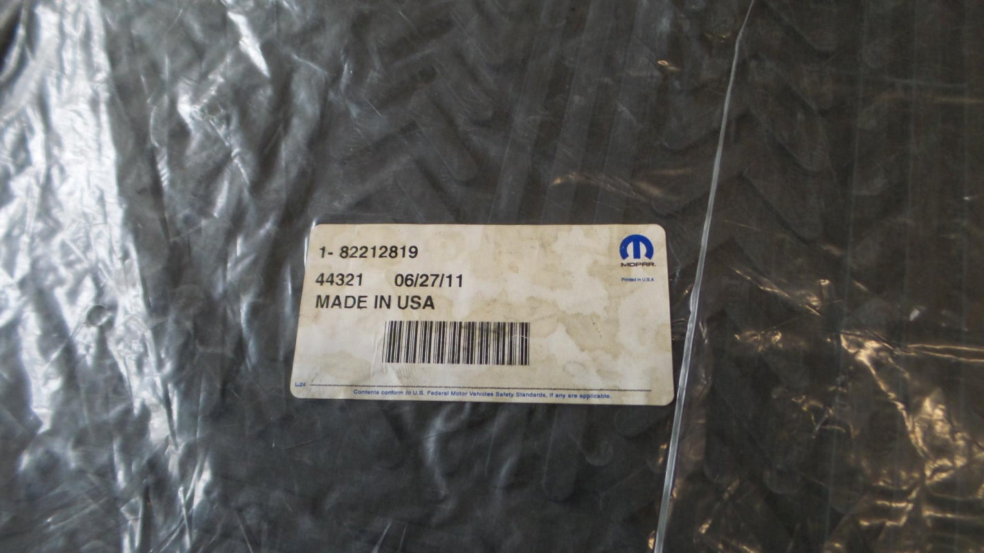 Original FIAT Freemont (2011-2015) Fußmattensatz Gummi Schwarz K82212819