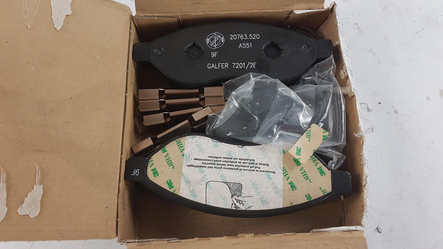 Original FIAT Ducato '06-'14 front brake pads 77366019 