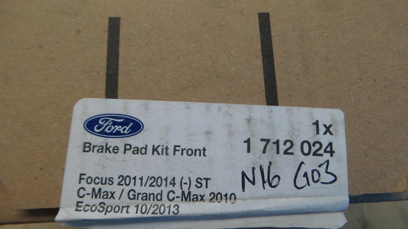 Original OE FORD Bremsbeläge 1712024