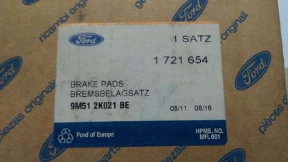 Original FORD Focus (CB4) '08-'11 Bremsbeläge vorne 1721654