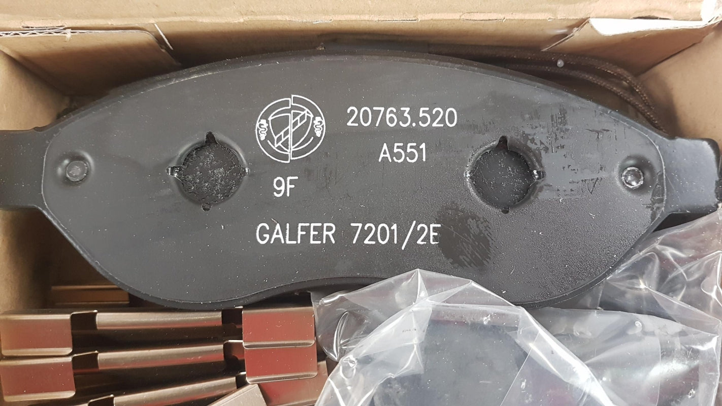 Original FIAT Ducato '06-'14 Bremsbeläge vorne 77366019