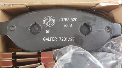 Original FIAT Ducato '06-'14 Bremsbeläge vorne 77366019