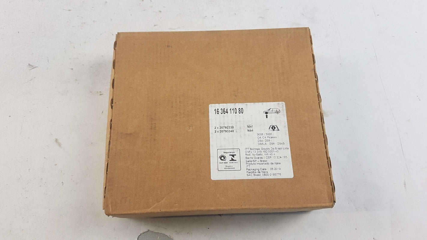 Original OE Peugeot Bremsbeläge 1636411080