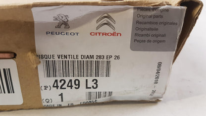 Original PEUGEOT 407 508 605 607 CITROEN XM Bremsscheibe (1 stück) vorne 4249L3