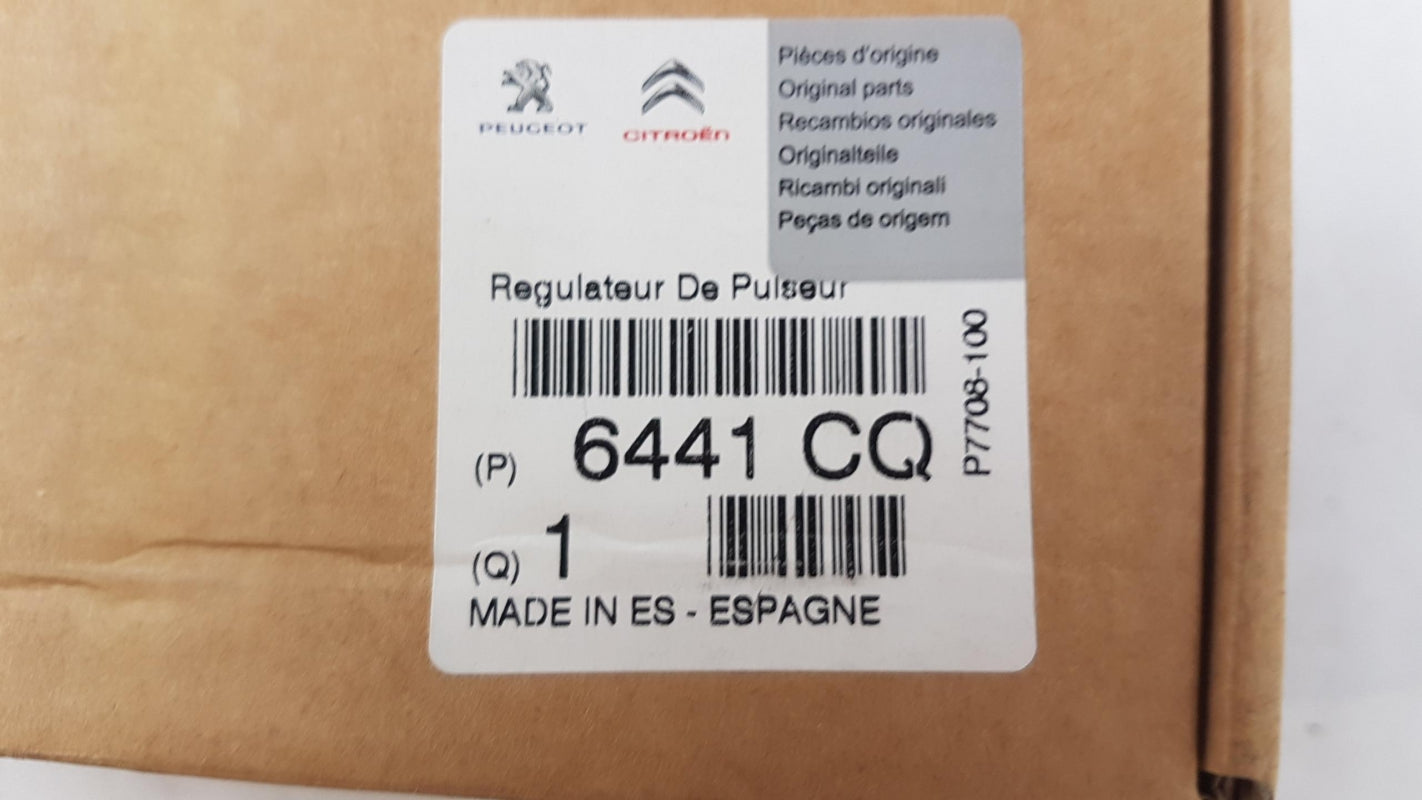 Original OE Peugeot Heizungsgebläse Widerstand 6441CQ