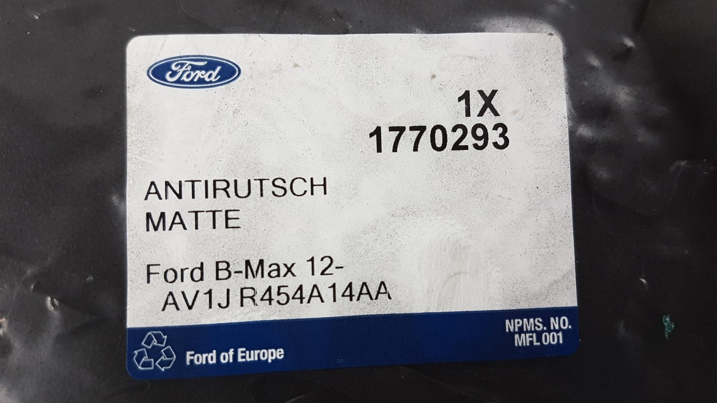 Original FORD B-Max Laderaummatte Kofferraummatte 1770293 AV1JR454A14AA