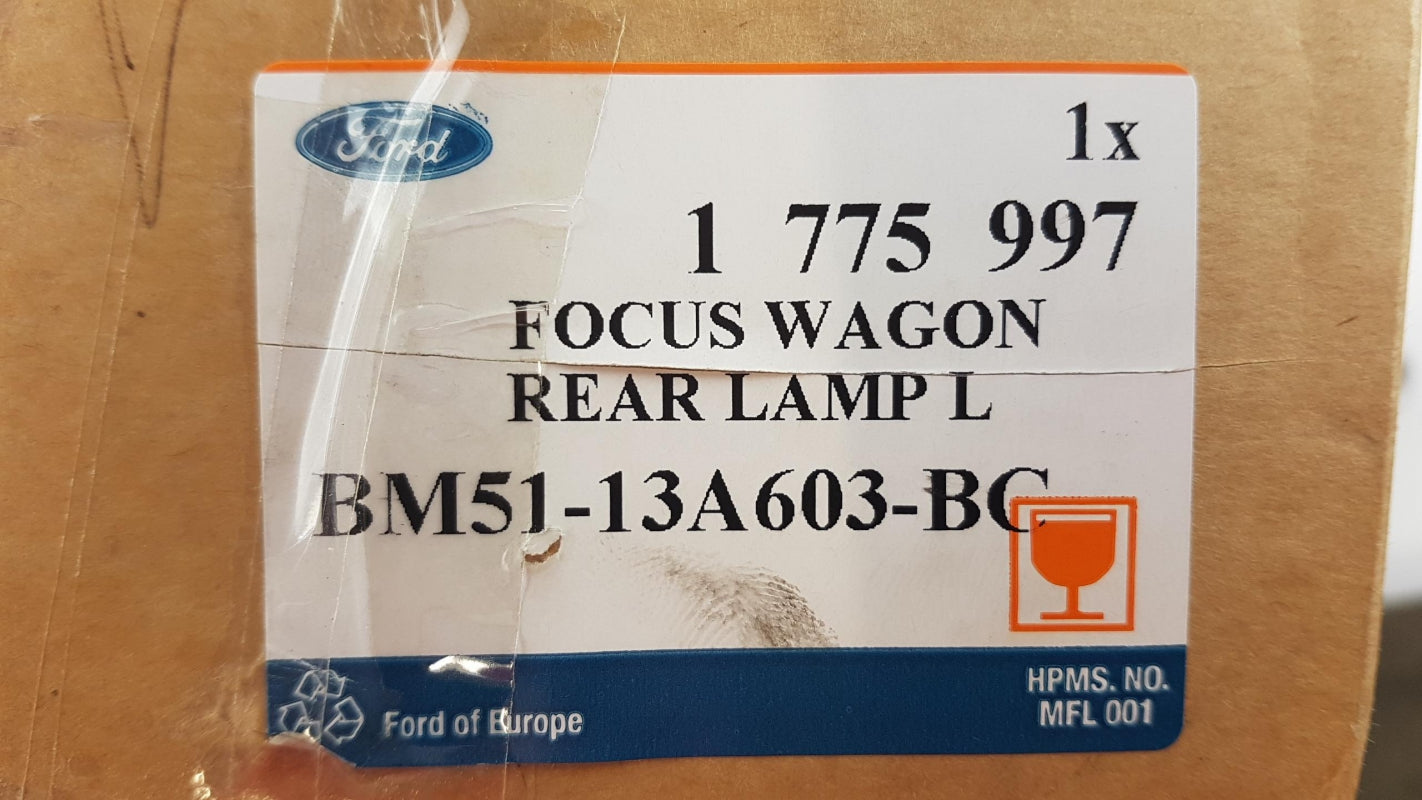 Original FORD Focus III kombi '11-'14 Heckleuchte Rücklicht innen links 1775997