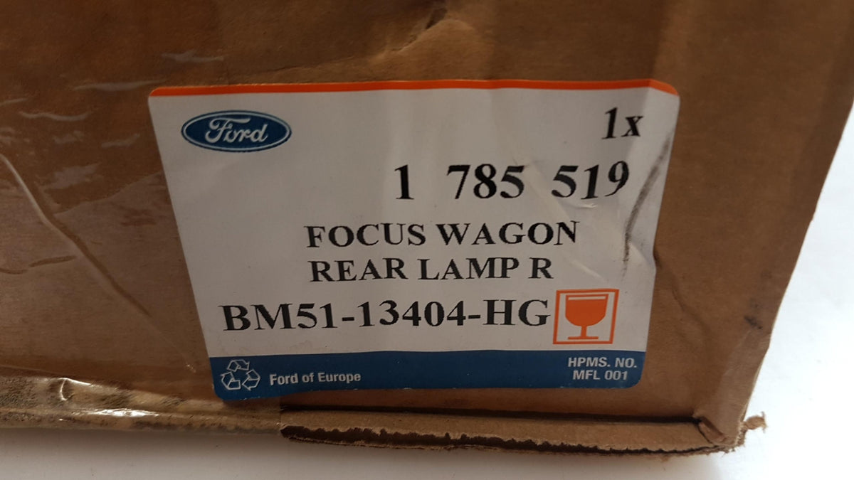 Original FORD Focus III '11-'18 Heckleuchte Rücklicht aussen rechts 1785519