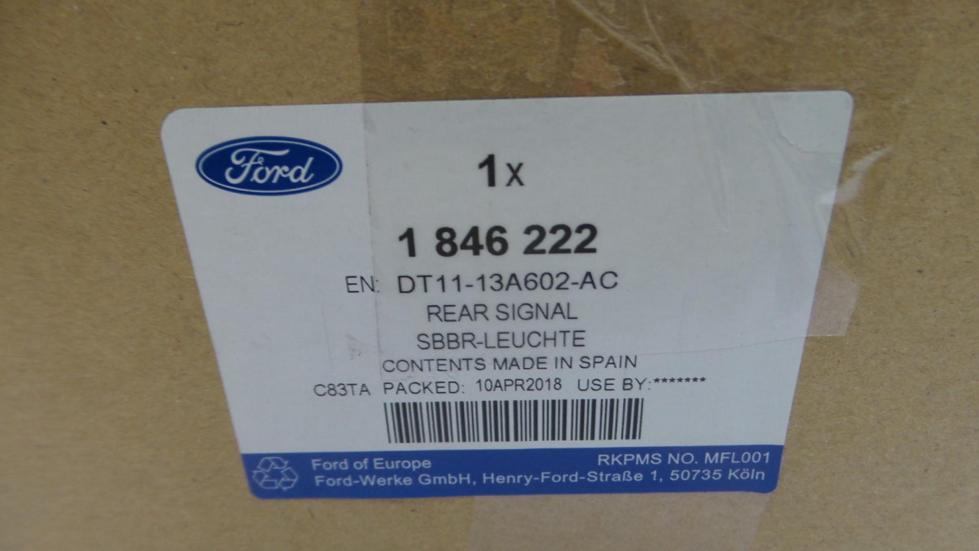 Original FORD Transit Connect Rückleuchte hinten, rechts 1846222 DT1113A602AC