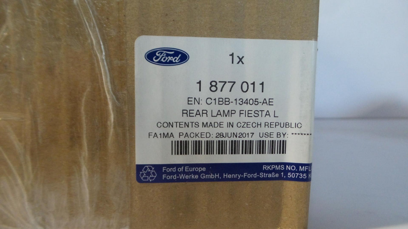 Original FORD Fiesta '12- Heckleuchte Rücklicht links 1877011
