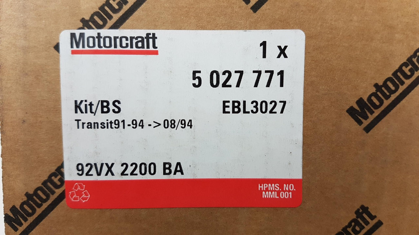 Original FORD Transit (DY) '91-'94 Bremsbackensatz hinten 5027771