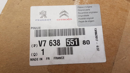 Original OE Peugeot Kurbelwelle Riemenscheibe V763855180