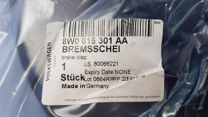 Original AUDI A5 (II) A6 (4K) A7(4K8) Bremsscheibe (1 Stück) 8W0615301AA