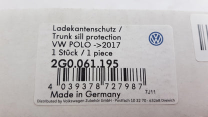 Original VW Polo Derby VI (AW/BZ) Ladekantenschutz Hinten 2G0061195