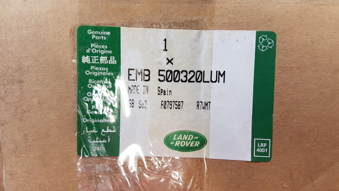 Original LAND ROVER Discovery 3 A-Säulenverkleidung grau rechts EMB500320LUM