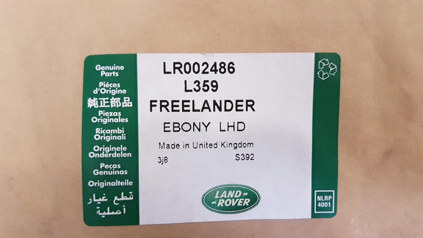 Original LAND ROVER Freelander 2 Fußmatten Satz 4st Teppich Schwarz LR002486