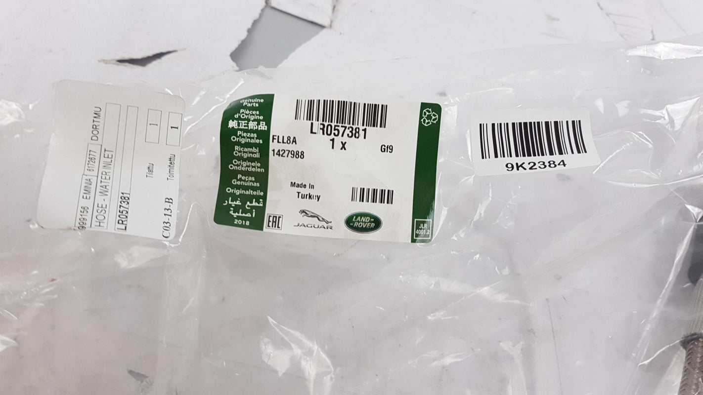 Original OE LAND ROVER Schlauch LR057381