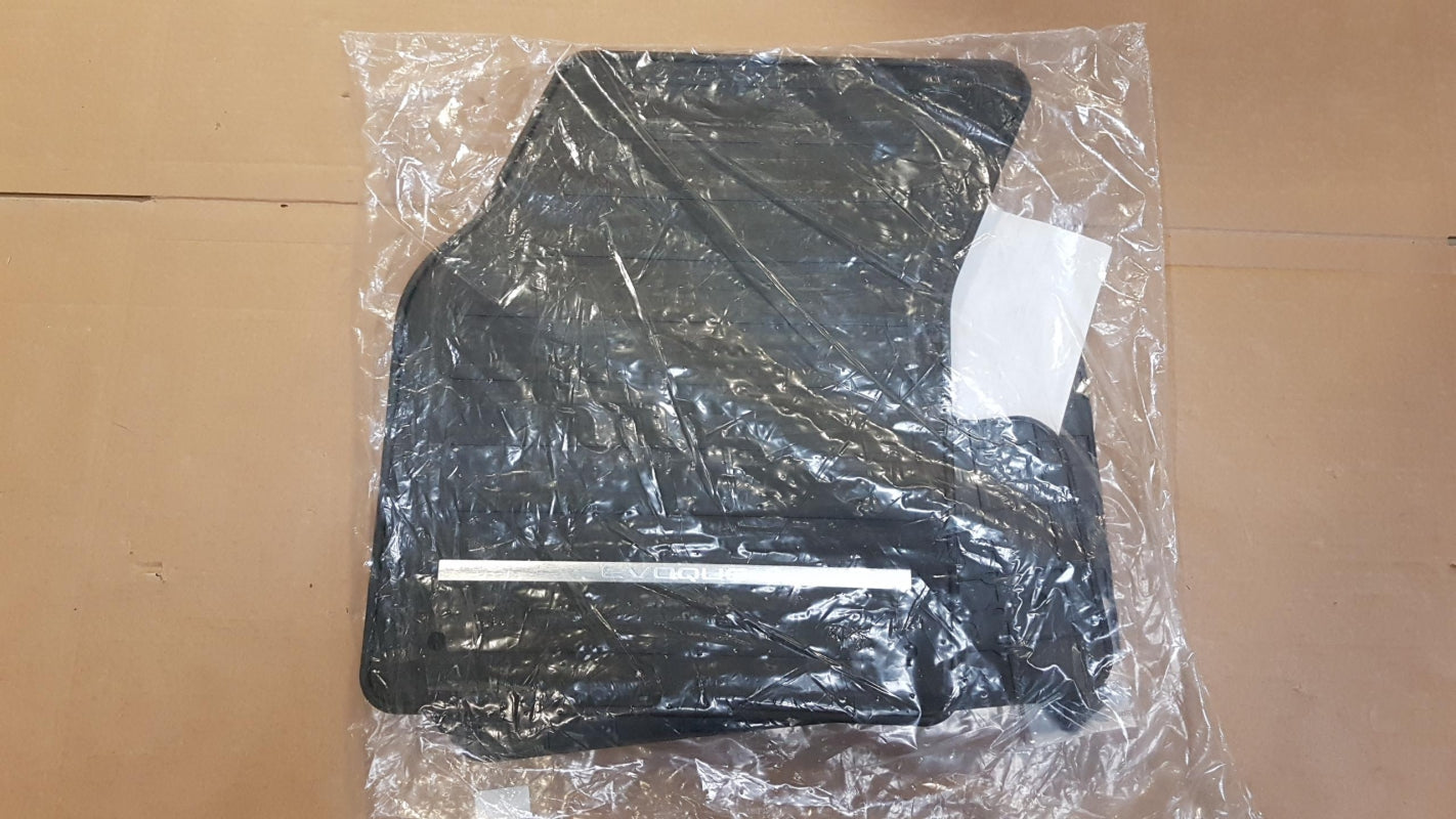 Original LAND ROVER Evoque Rechtslenker Fußmattensatz 4-teilig Gummi LR045096