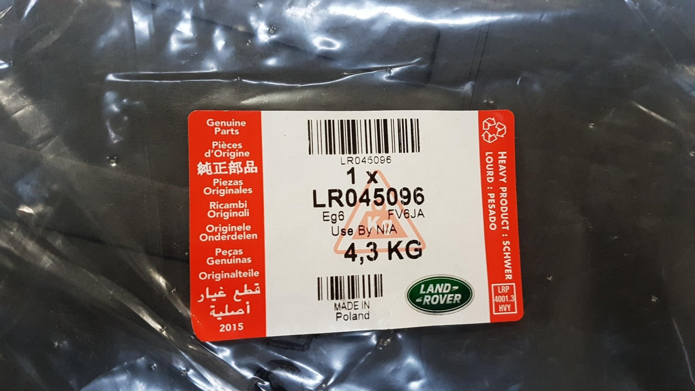 Original LAND ROVER Evoque Rechtslenker Fußmattensatz 4-teilig Gummi LR045096