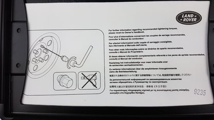 Original OE LAND ROVER Radmutter Satz VPLWW0078