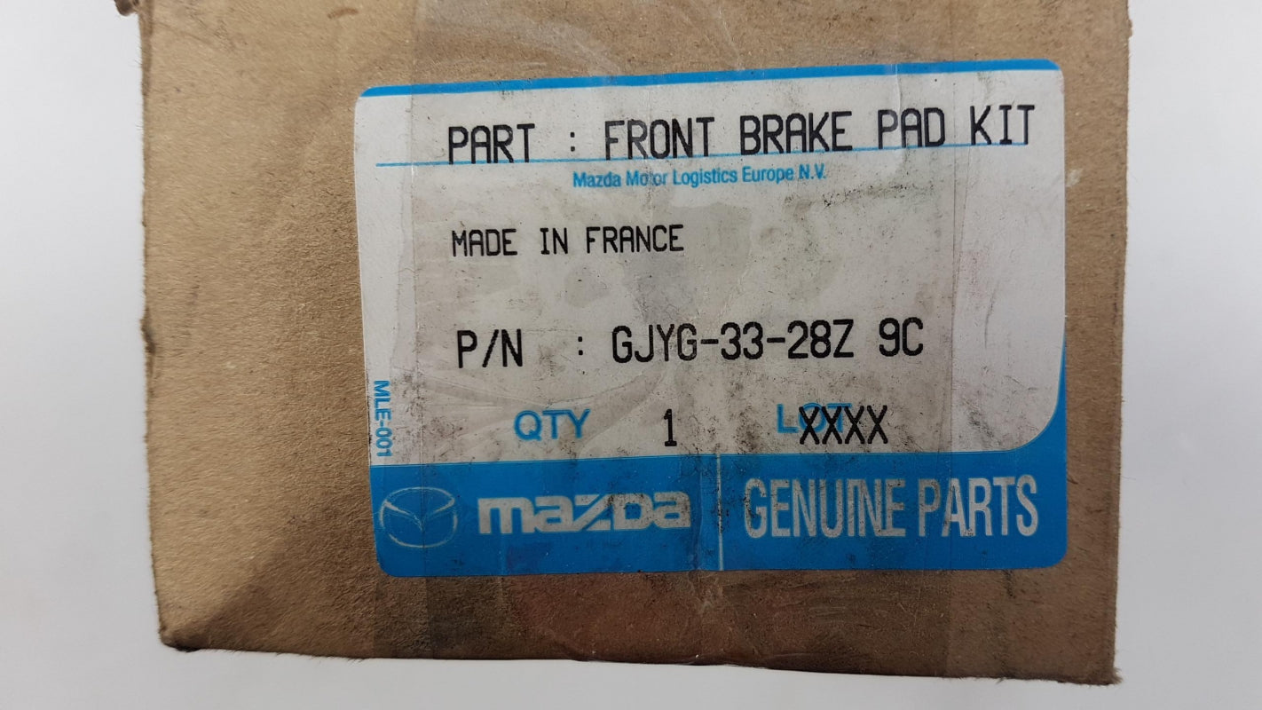 Original MAZDA6 (GG) '02-'08 Bremsbeläge vorne GJYG3328Z9C
