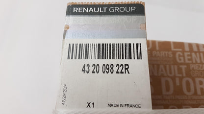Original RENAULT Master III Bremsscheibensatz 2 Stück Hinten 432009822R