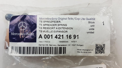 Original MERCEDES-BENZ W639 Scheibenbremsbeläge Zubehörsatz hinten A0014211691